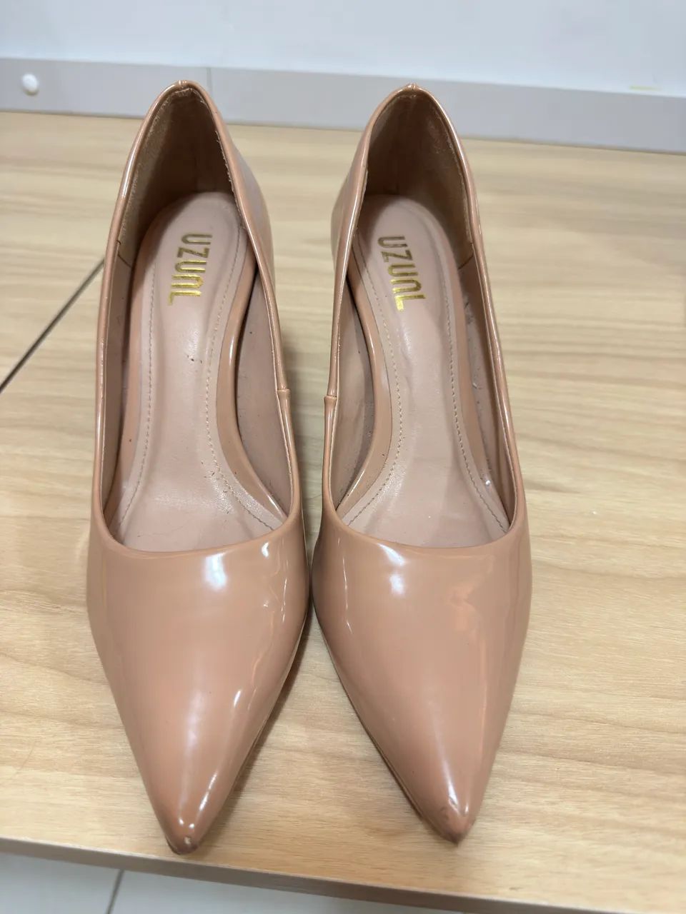 Scarpin nude tam 38  - Foto 2