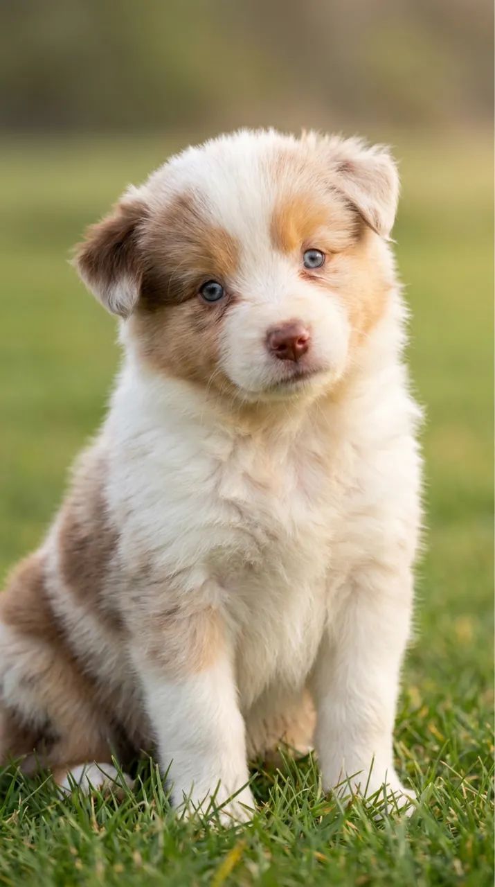 Border Collie Fêmeas CBKC | Red Merle e Chocolate | Linhagem Internacional - Foto 3