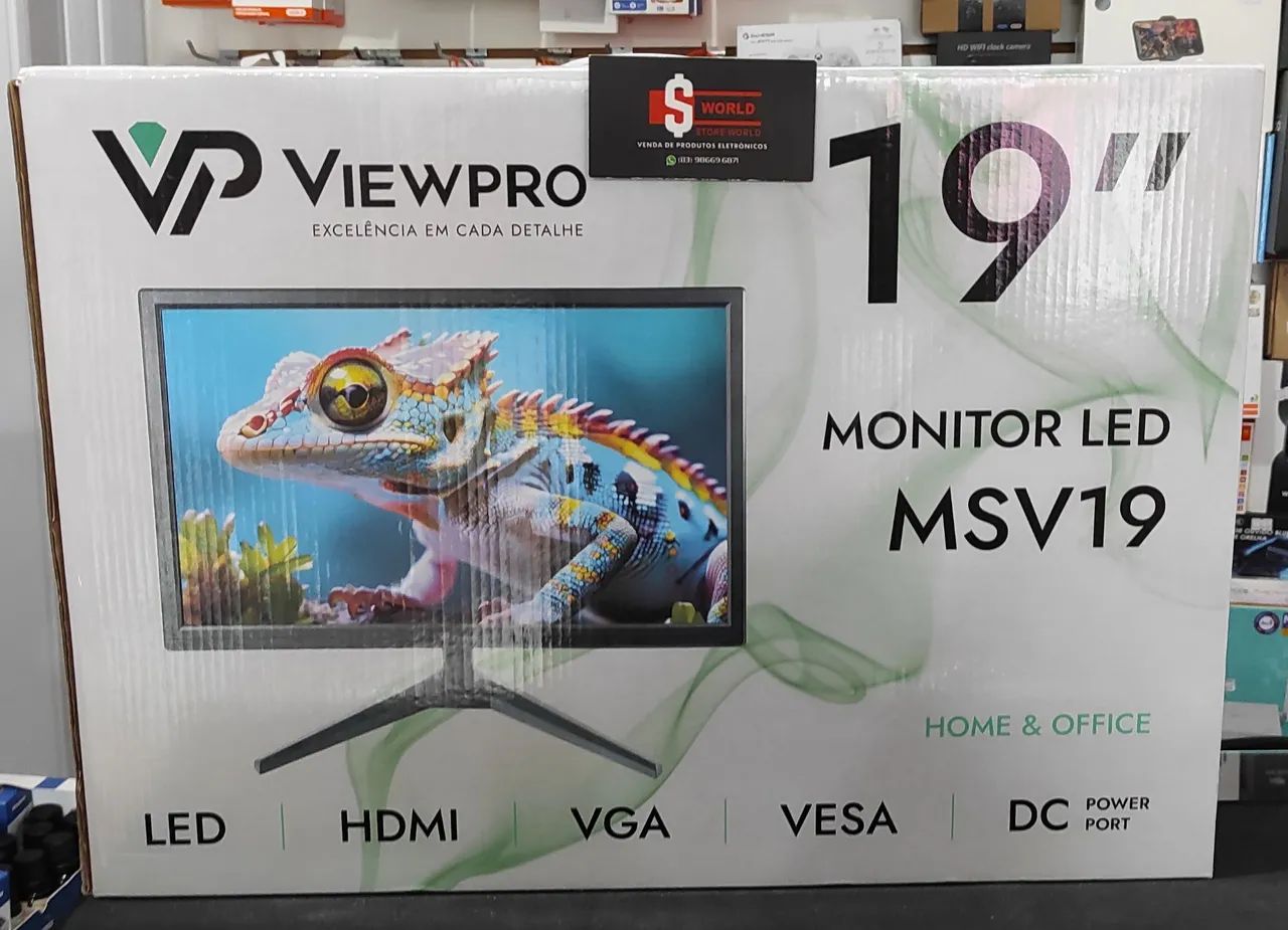 Monitor Gamer 19 polegadas - Store World 