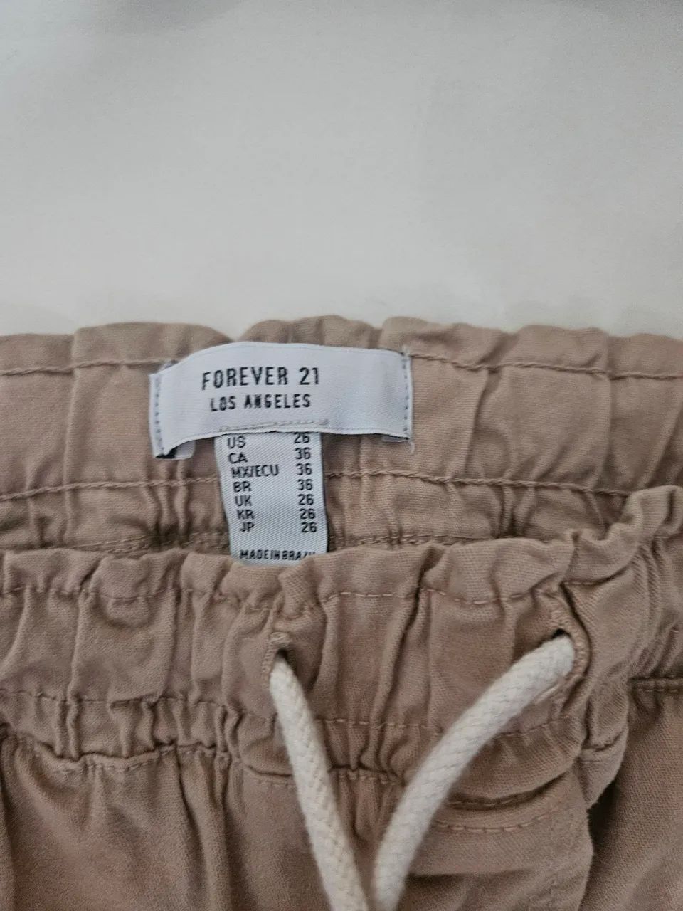 Calça bege forever 21 - Foto 2
