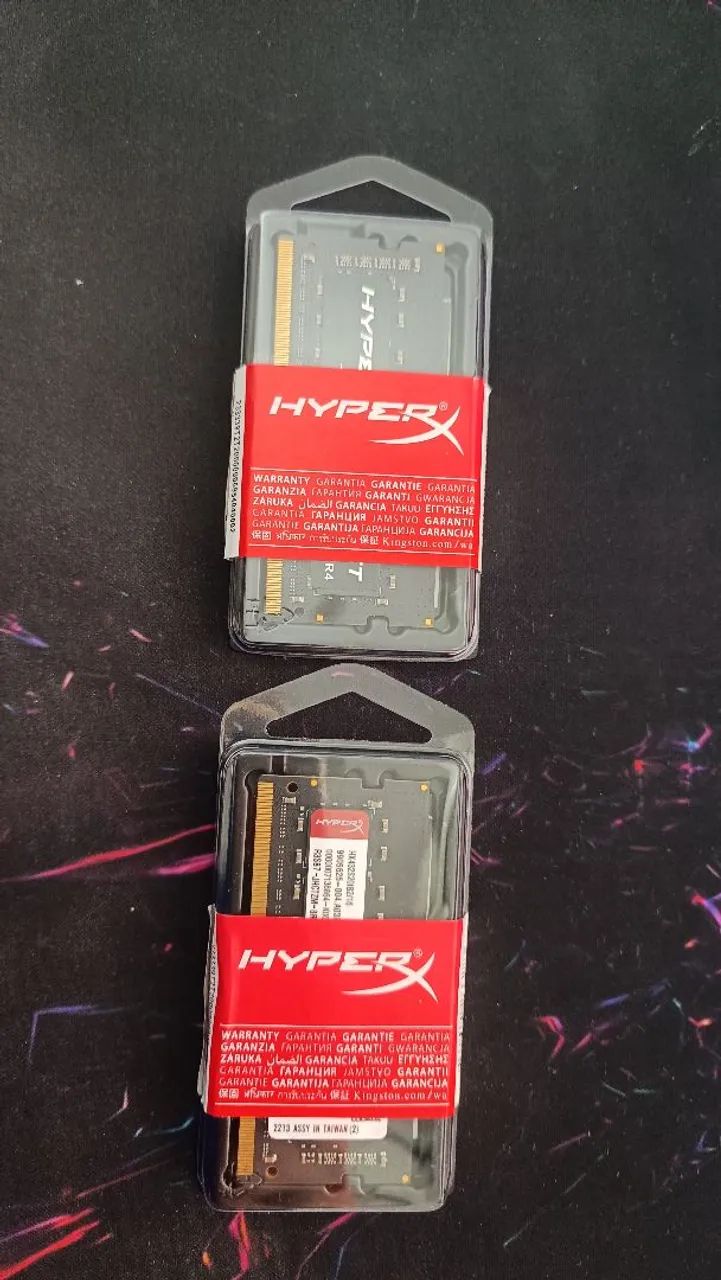 Memória Kingston Hyperx Impact 2x16GB paraa notebook - Memória RAM