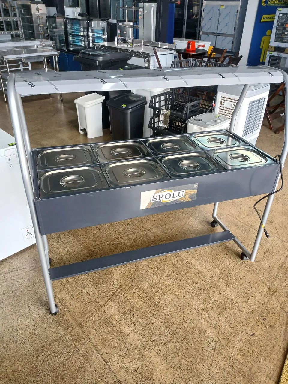 Buffet Self-Service Térmico com 8 Cubas Spolu 220V  - Foto 3