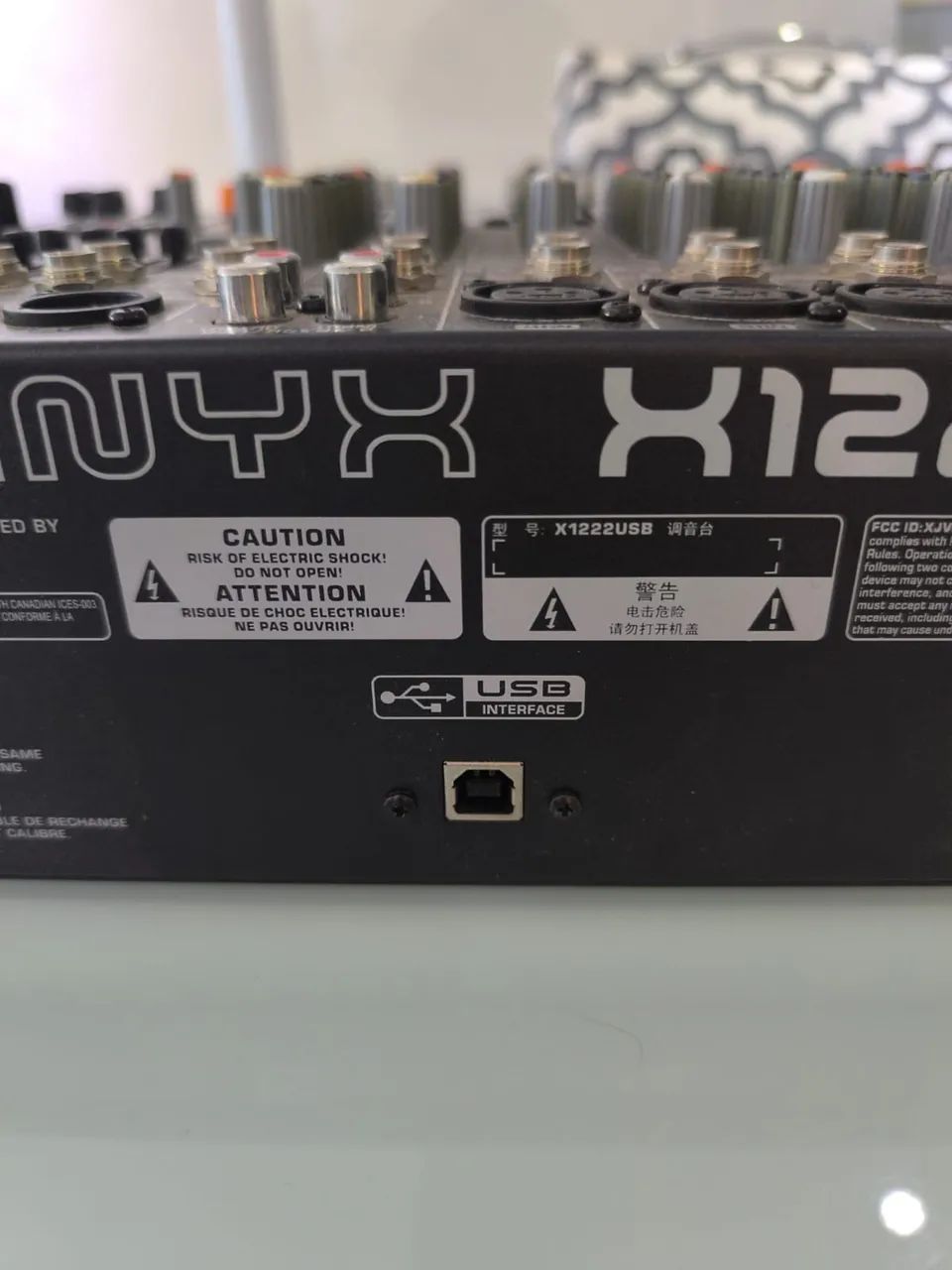 Mesa De Som Com Efeitos Bivolt Xenyx X 1222 USB - Behringer - Foto 4