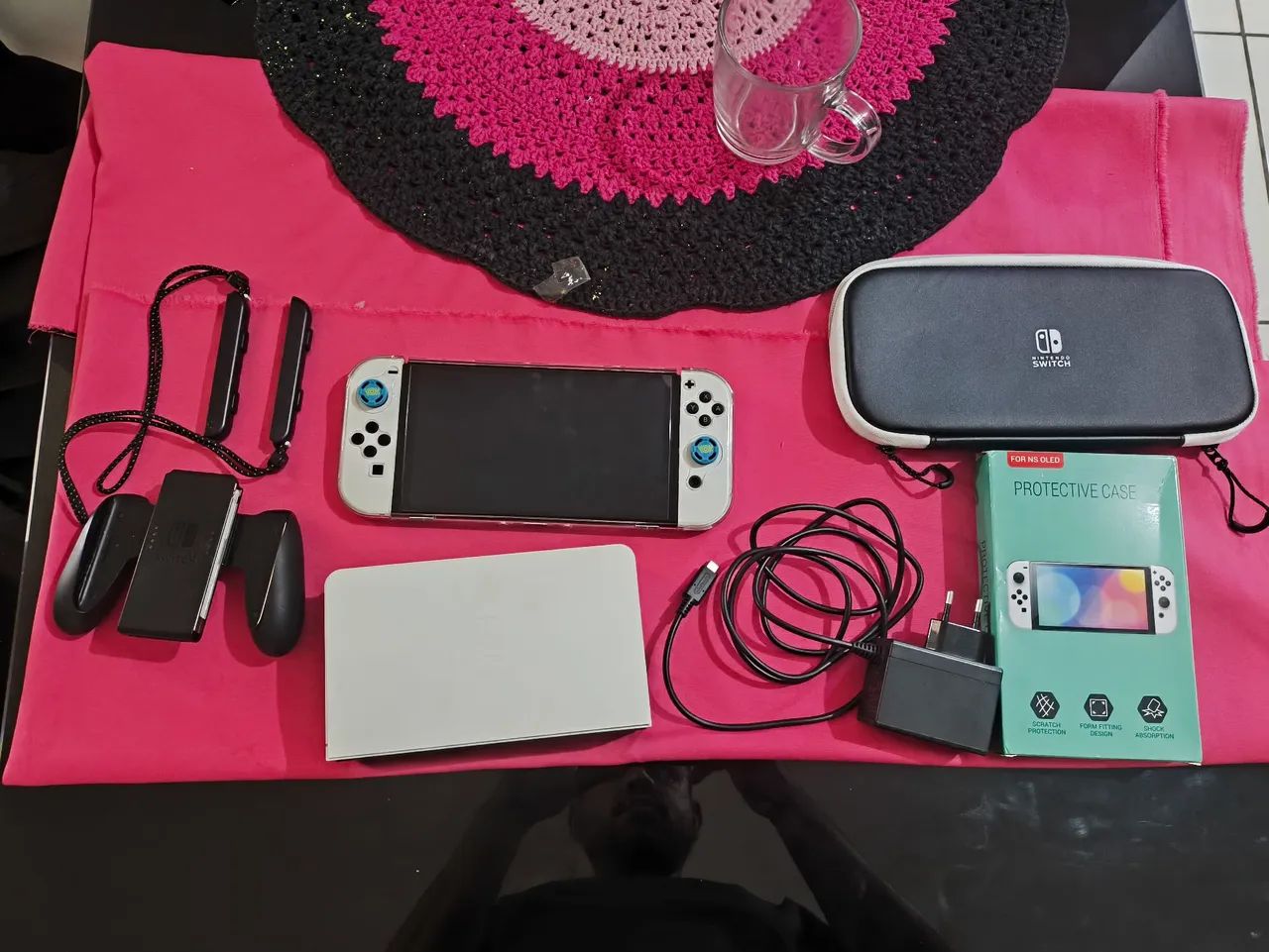 Switch OLED desbloqueado com 1 ano de garantia  - Foto 3