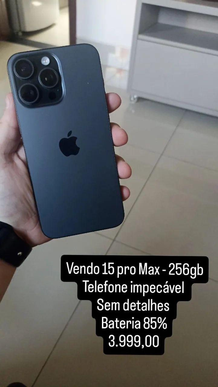 iPhone 15 pro Max - 256gb