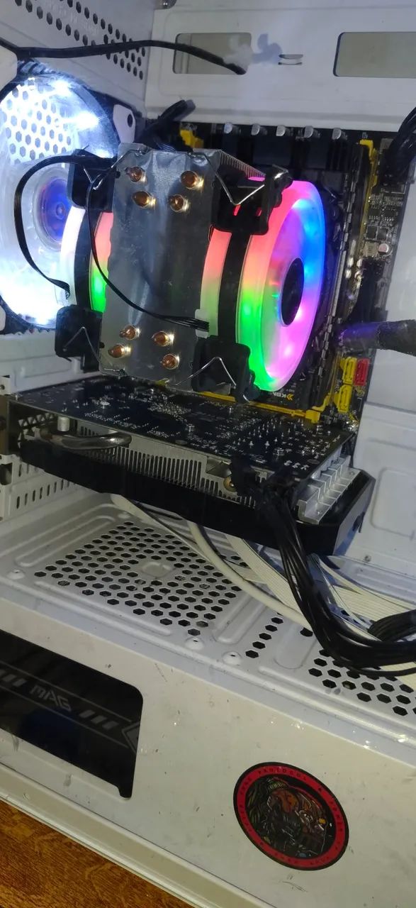 Kit xeon 2680v4 com rx 580( sem gabinete) - Foto 2