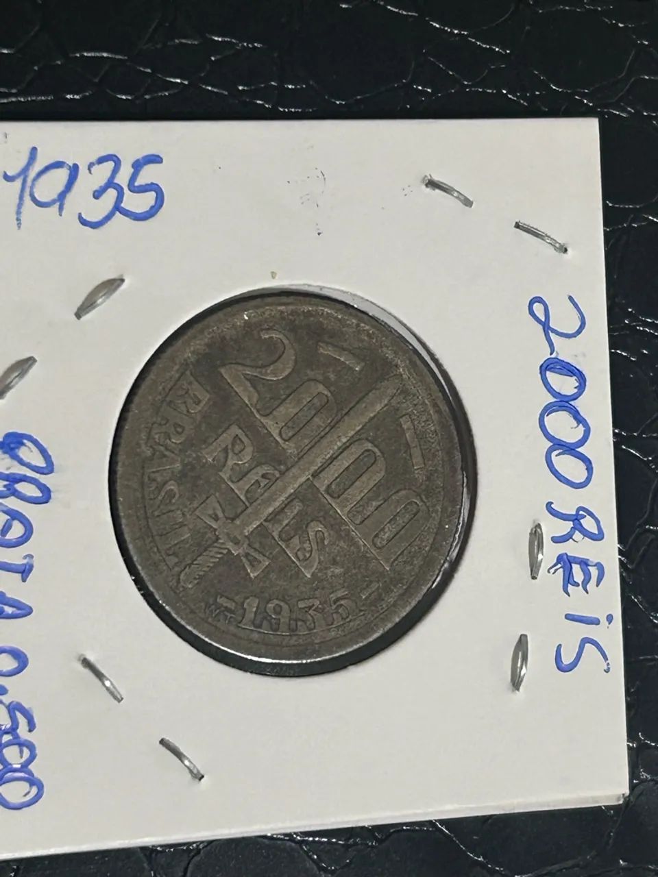 Duas moedas em prata 0.500 (Caxias) mbc e mbc+ - Foto 2