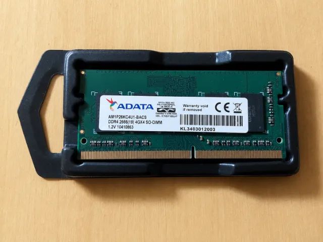 Memória RAM ADATA 4GB DDR4 2666MHz SO-DIMM para Notebook - Foto 4