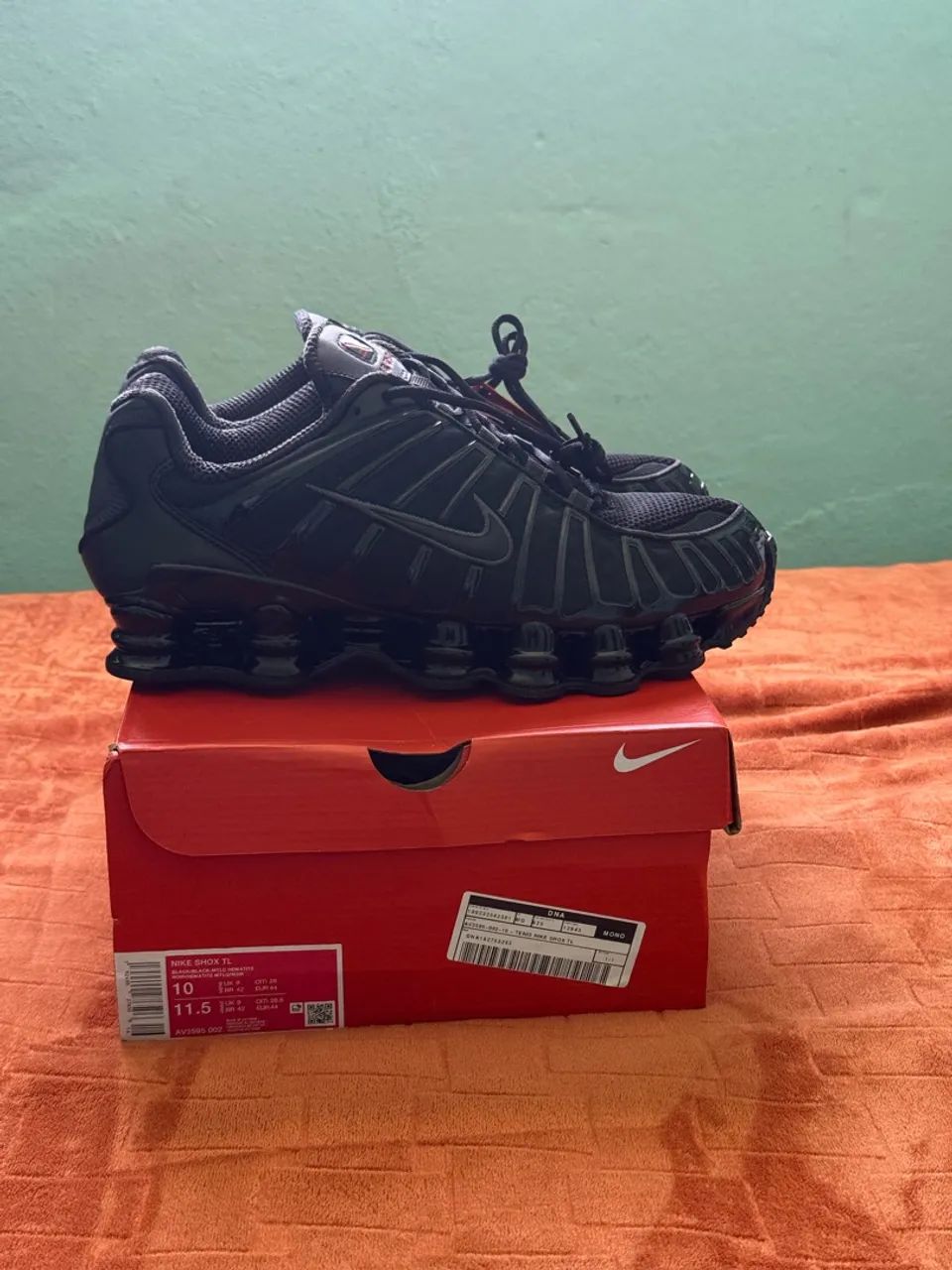 Nike Shox TL All Black 
