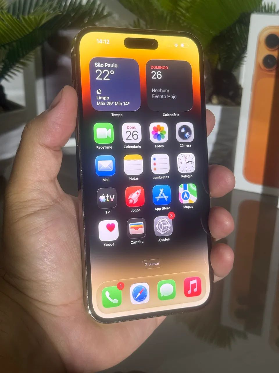 iPhone 14 Pro Max - 256gb - Gold - Foto 3