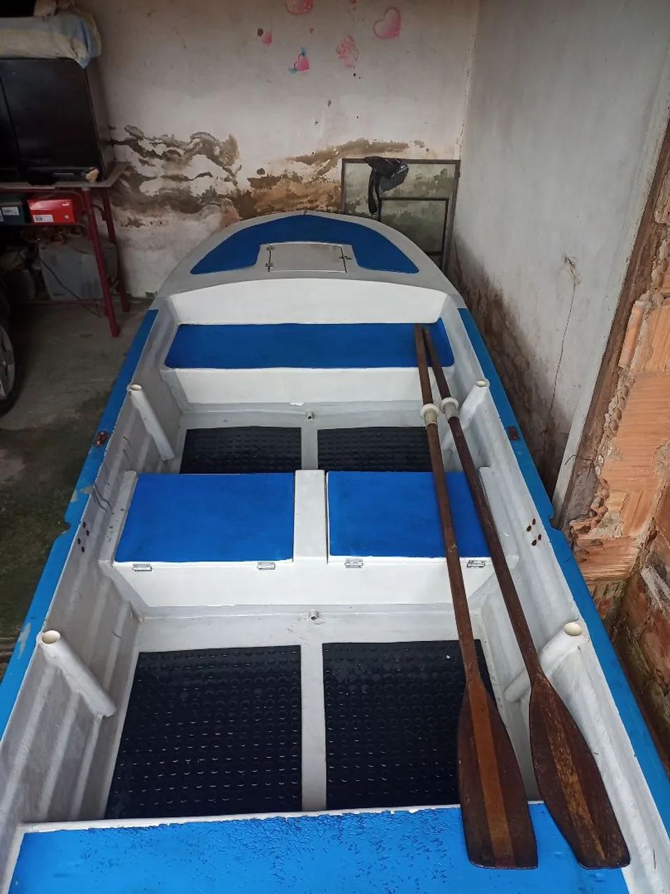 Barco em fibra de vidro - ótimo estado - Foto 3