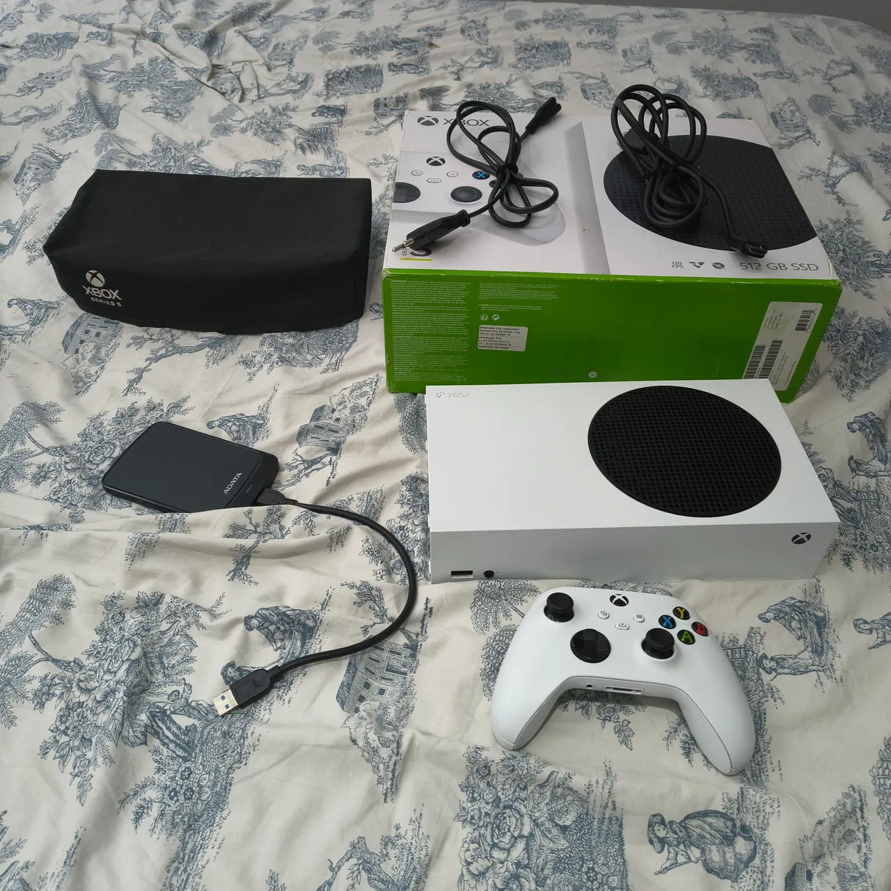 Xbox série s mais HD Externo Adata 1TB - Consoles de Vídeo Game