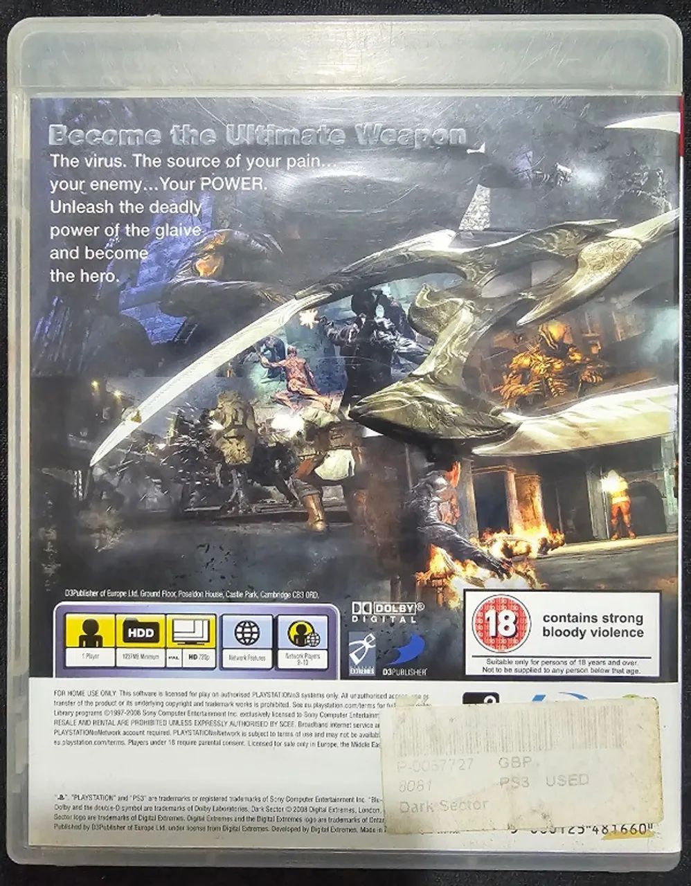Jogo Dark Sector - PS3 - Foto 3
