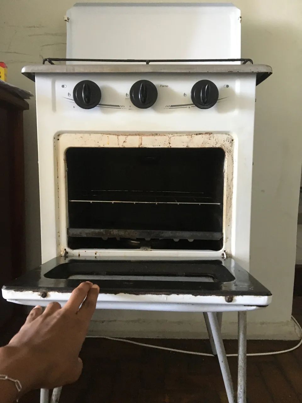 Fogão Portátil 2 Bocas Venax Gemini Tampa de Metal Gas Glp Branco - Foto 2