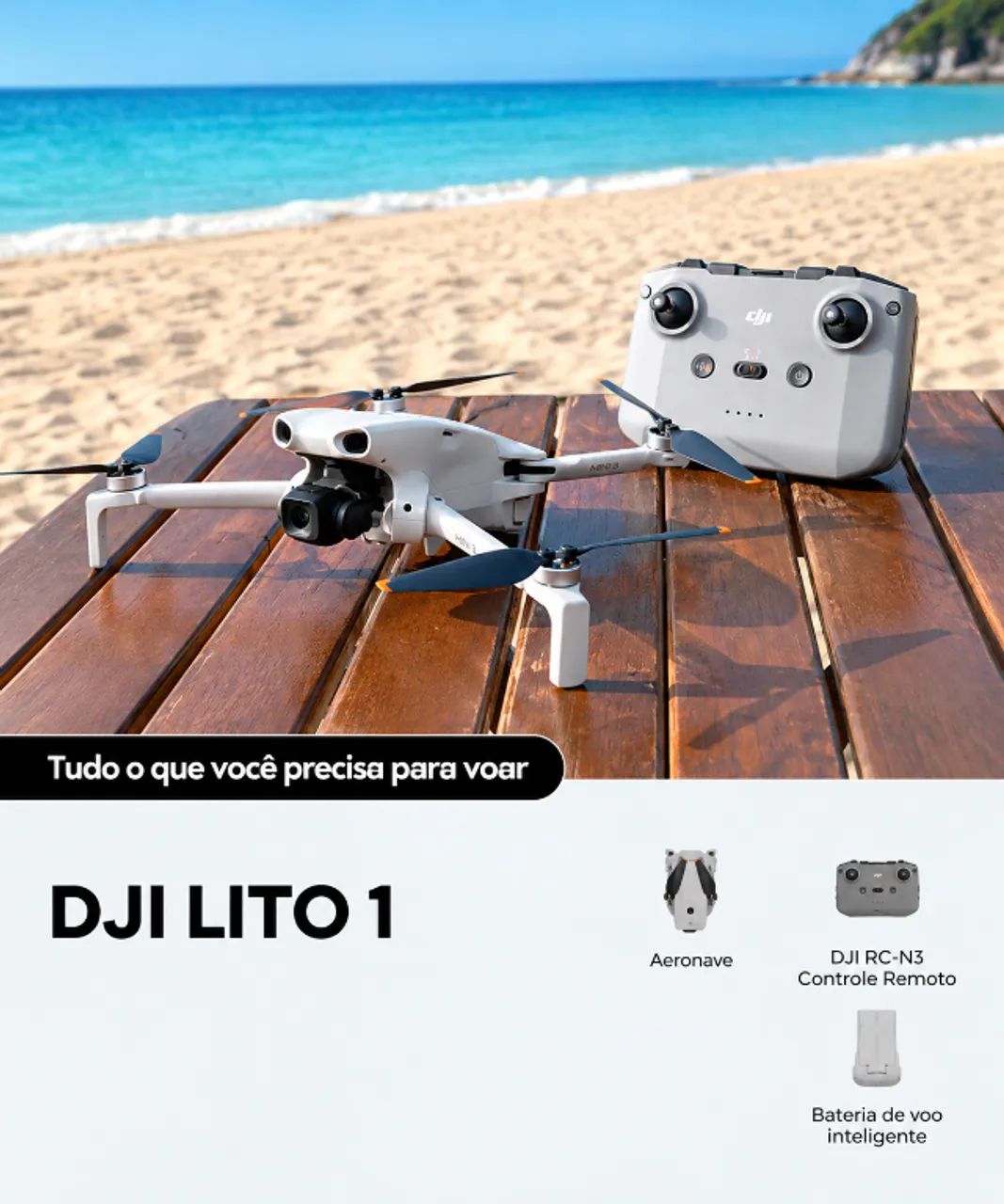 Drone DJI Lito 1 | Caixa Lacrada