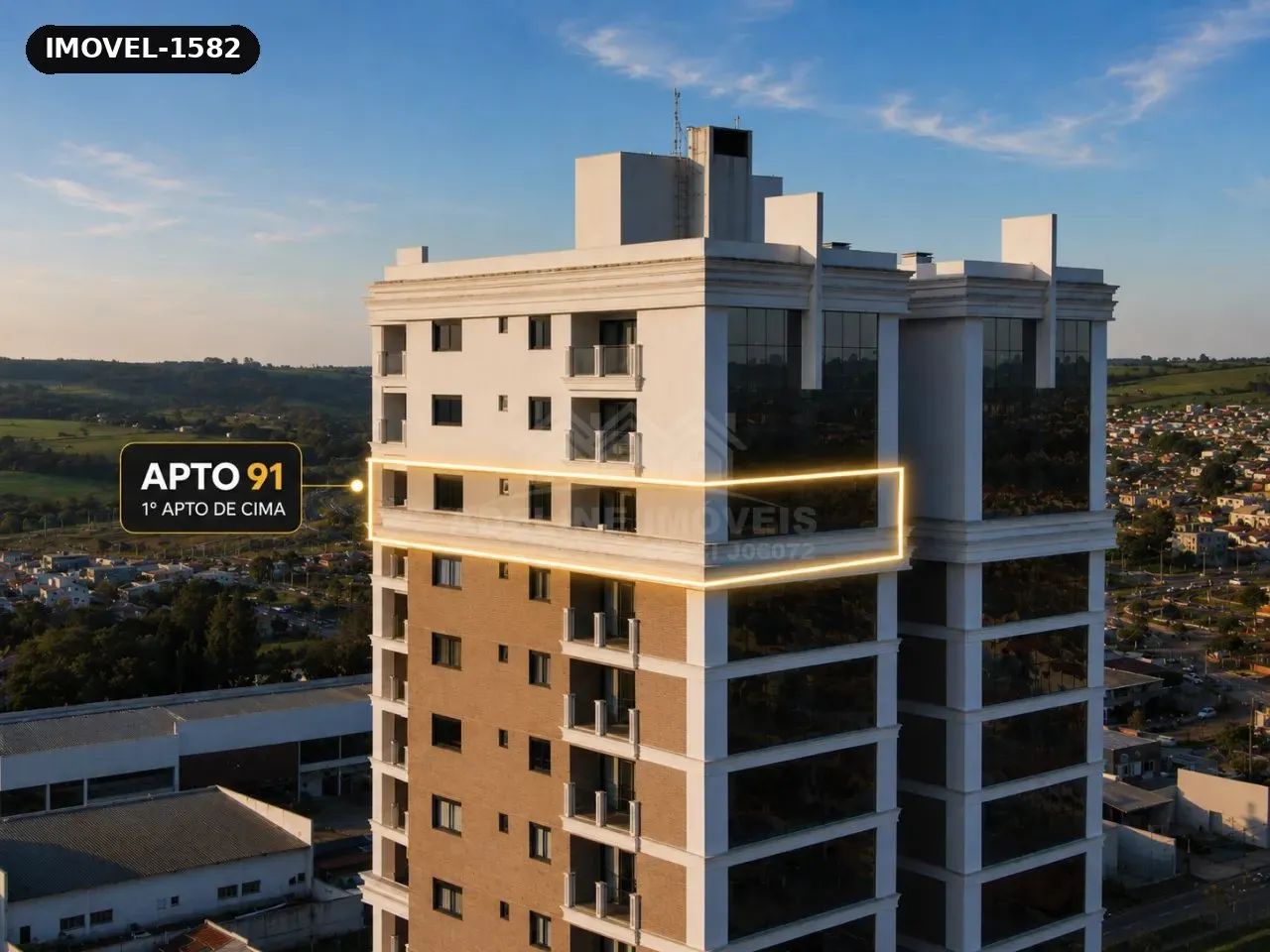 Apartamento Centro Civico Carambeí - Foto 2