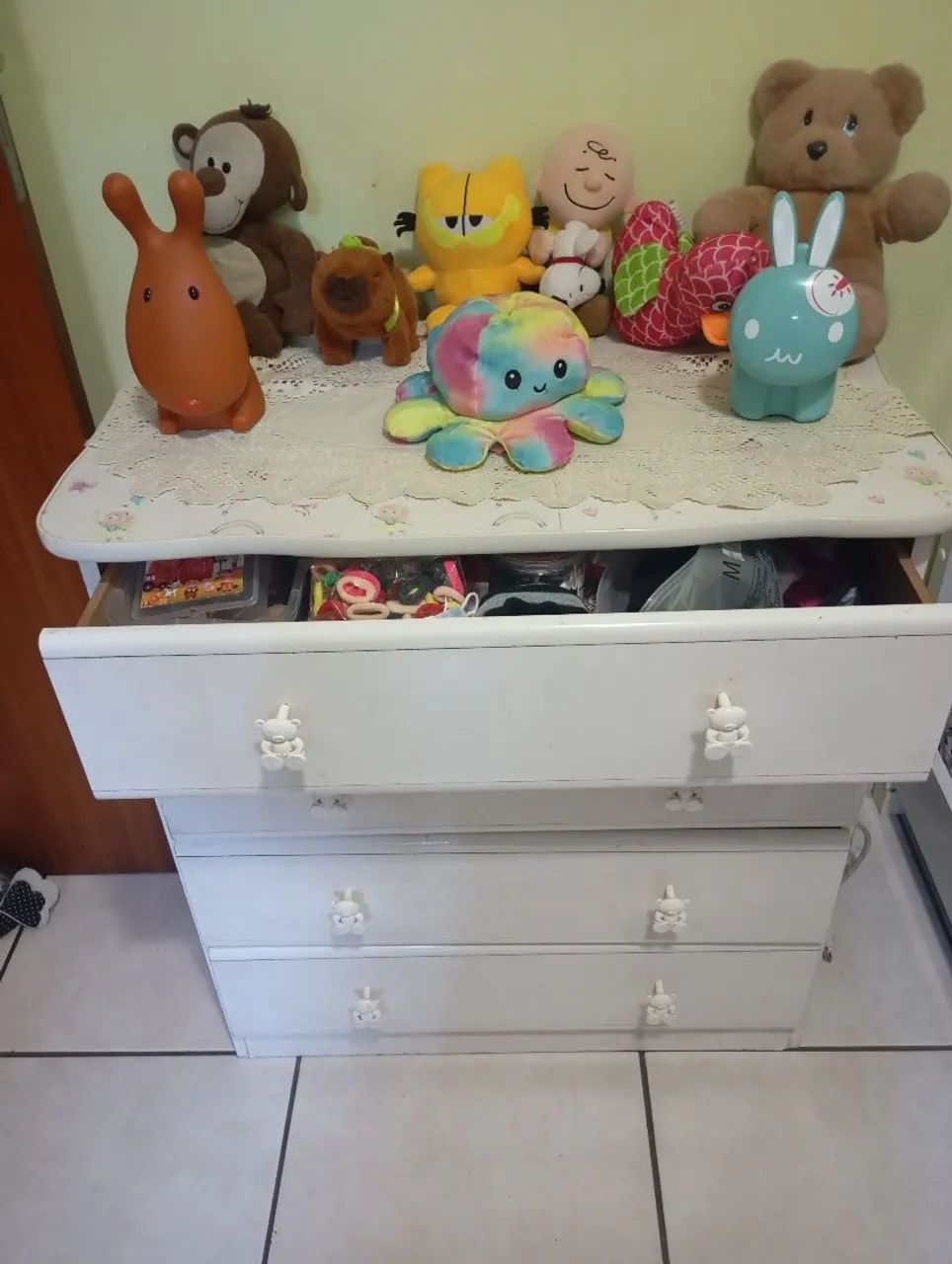 Cômoda Infantil Branca  - Foto 2