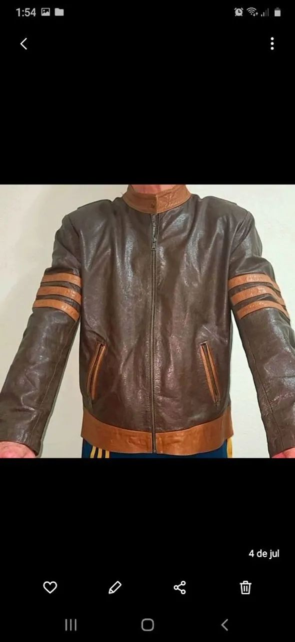 Jaqueta de couro  - Foto 3