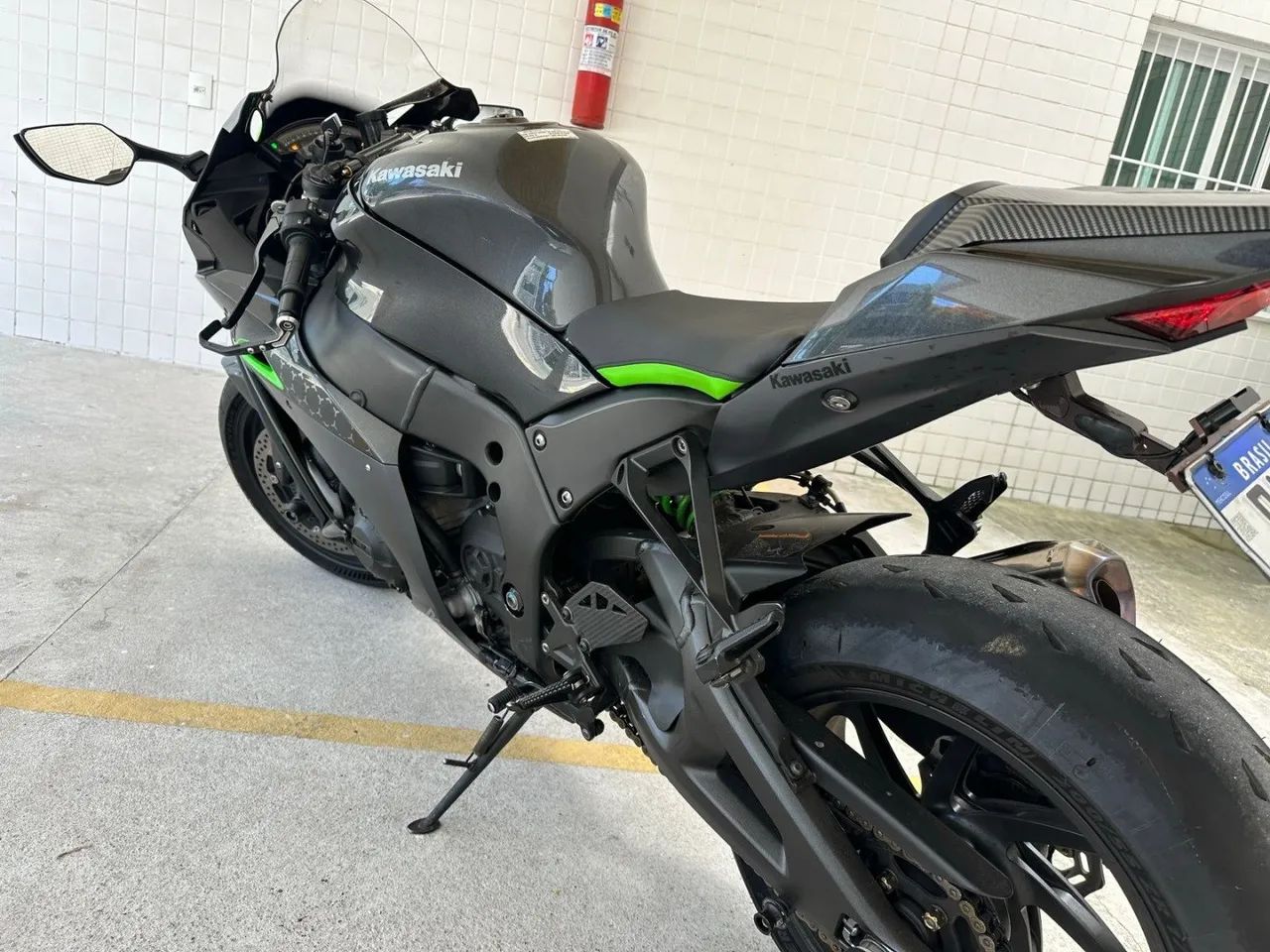 Kawasaki Ninja zx-10r se 1000cc 2020 - IPVA 2026/Impecável estado de conservação  - Foto 9