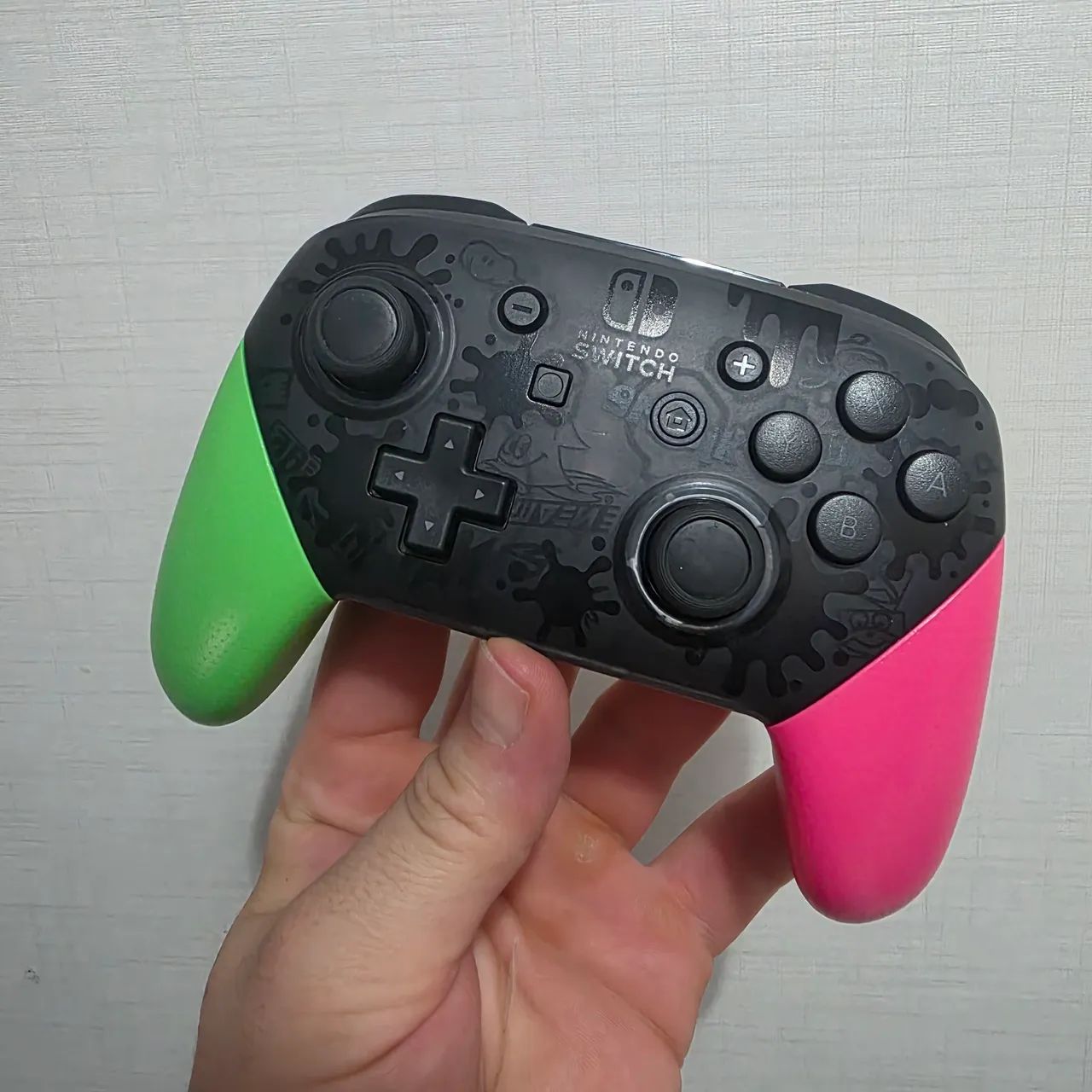 Nintendo Pro Controller Splatoon 2 Original (Envio OLX Pay) - Foto 3