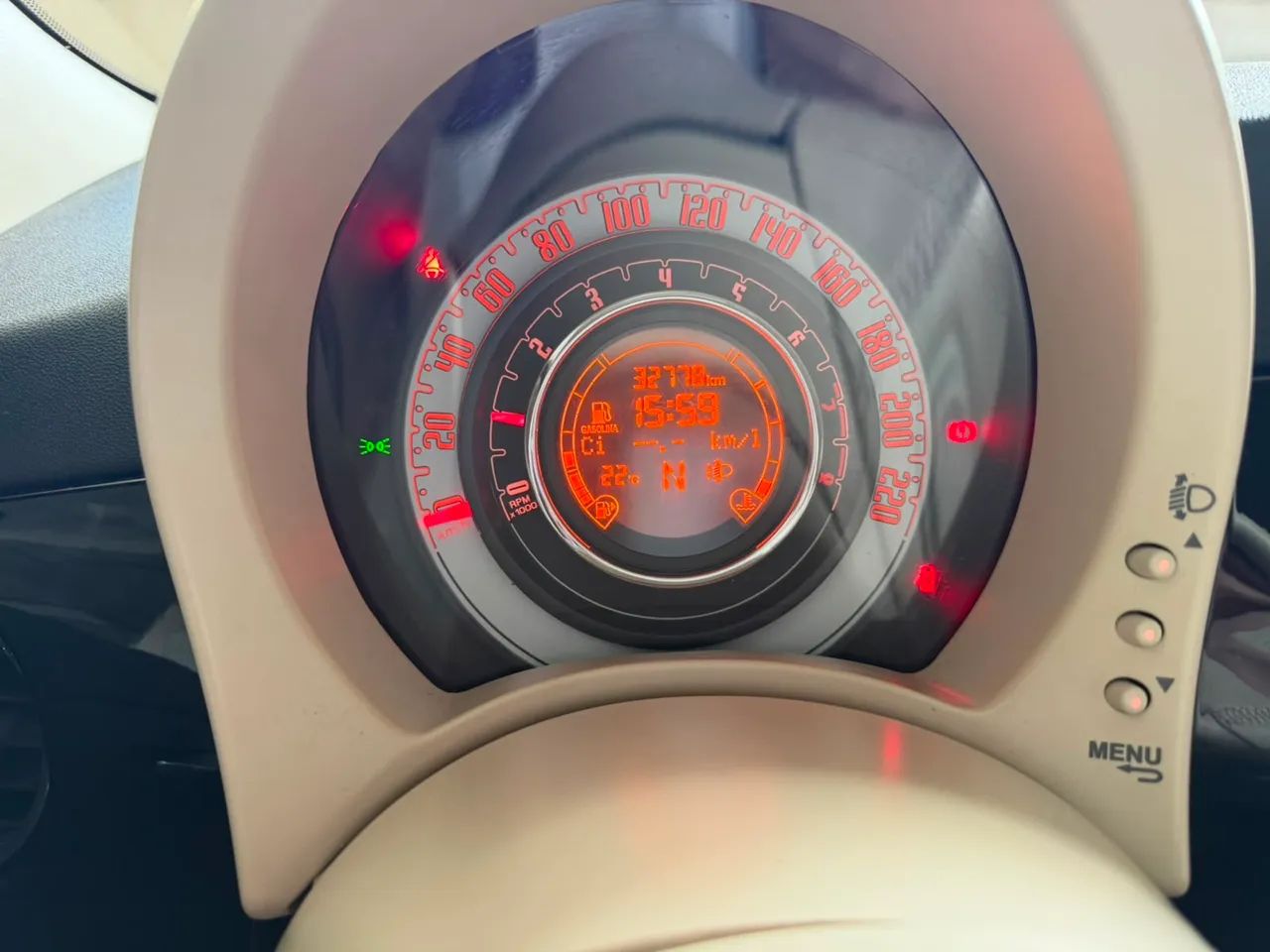 Fiat 500 Cabrio Dualogic Flex 1.4 8V 2014 - Foto 4