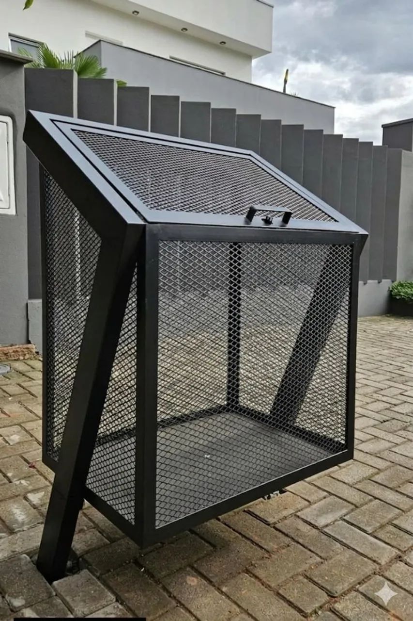 Lixeira grande capacidade 1200lts  - Foto 2