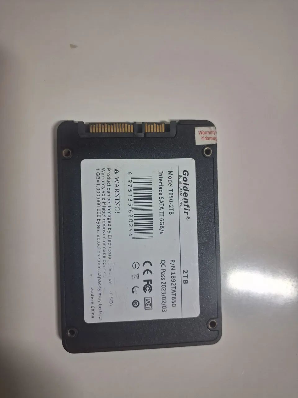 Ssd sata 2Tera - Foto 2
