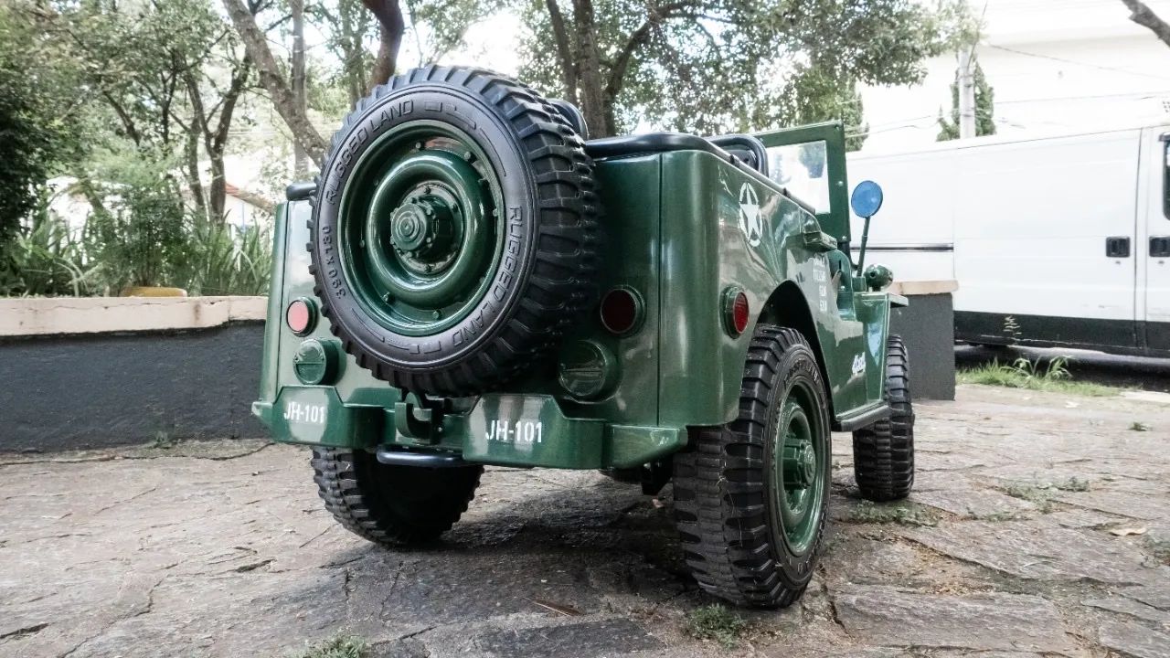 Carrinho Eletrico Jeep Militar  - Foto 2