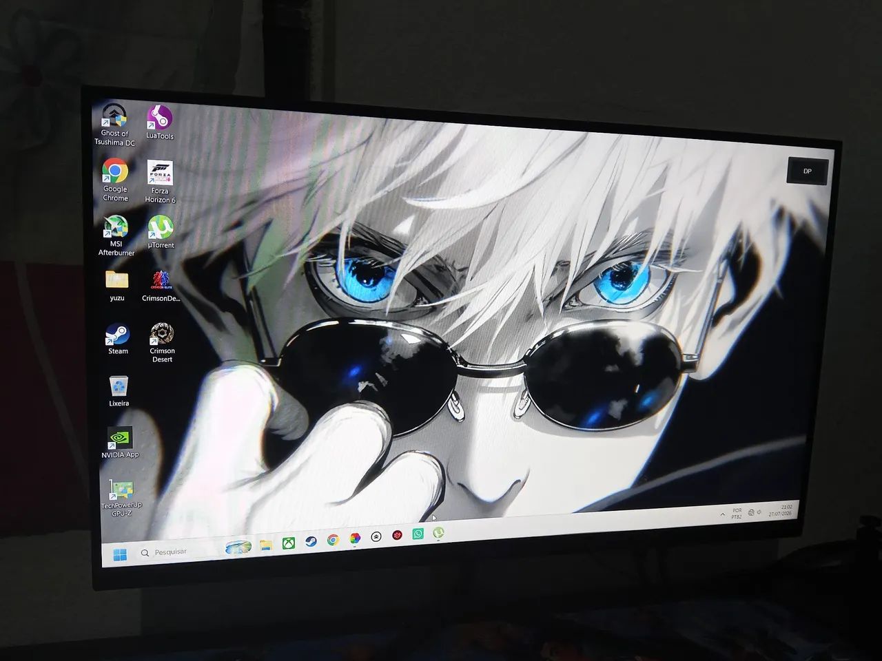 Vende-se Monitor mancer z4pro 27 polegadas 200 hz - Foto 4