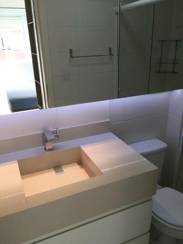 Apartamento de 02 dormitorios, com ampla sacada -Saco Grande - Foto 6