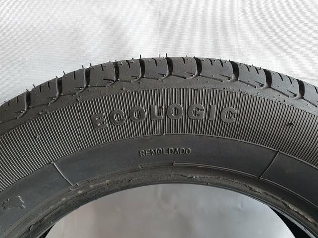 Pneu 175/65r14 Tcp remold 1 ano de garantia Julypneus - Foto 5