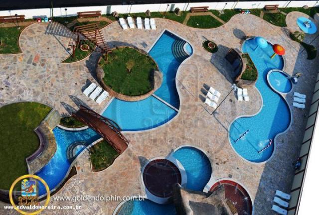 Apartamento 3 quartos para temporada em caldas novas, golden dolphin supreme, 3 dormitório