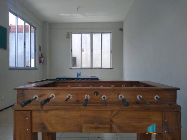 Apartamento com 2 dormitórios para alugar, 52 m² por r$ 1.109/mês - álvaro weyne - fortale - Foto 5