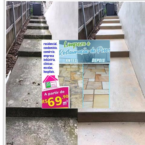 Limpeza pós obras