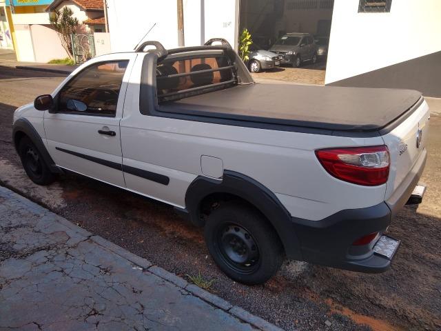 Strada Working 1.4 Ano 2015 Completa+Air bag+ABS+Camera de ré - Foto 4