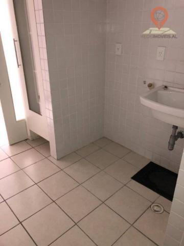 Apartamento com 1 dormitório à venda, 54 m² por R$ 220.000,00 - Jatiúca - Maceió/AL - Foto 10