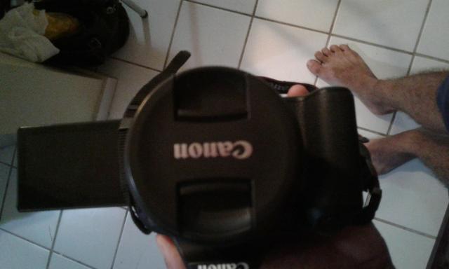 Canon Sl Rebel com flimadora