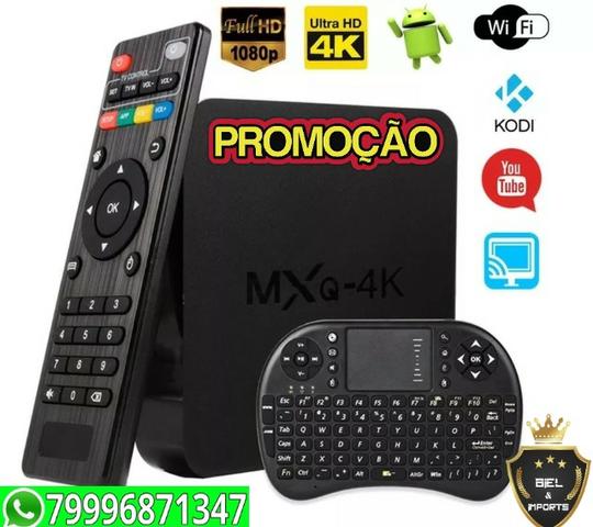 Midia Box mxq 4k 16 gb e 2gb Ram Android 7.1 (Promoção enquanto dura estoque) - Foto 3