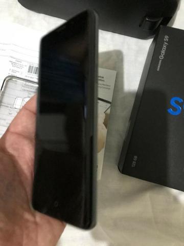 Samsung galaxy S9 + oculos gear vr tudo na caixa com nota fiscal + garantia - Foto 5