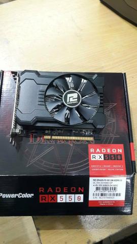 Placa de Vídeo RX 550 de 2GB Com Garantia