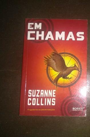 Livro Em chamas (usado)