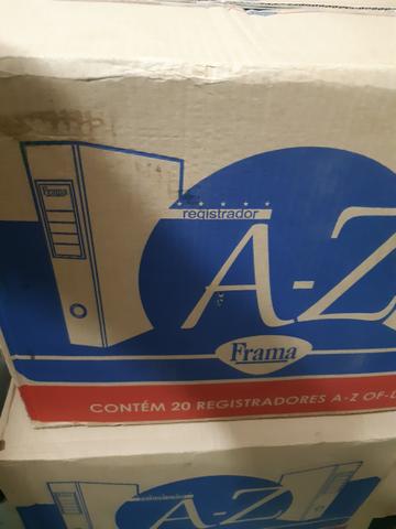 Pasta fichário.de A a Z 50 unidades - Foto 4
