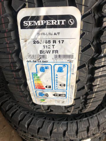Pneu 265/65/17 Conti/Semprerit Trail life - Foto 2