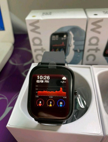 Smartwatch P8 relógio inteligente novo - Foto 2