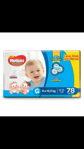 Fralda huggies g