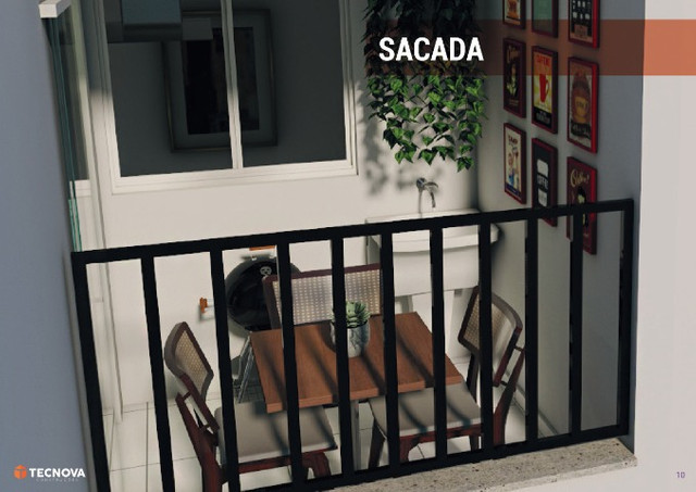 Apartamento 3 quartos com sacada, 149 mil, documentação grátis - Foto 4