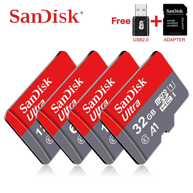 Cartão de memória SanDisk Classe (10) + brinde - Foto 2