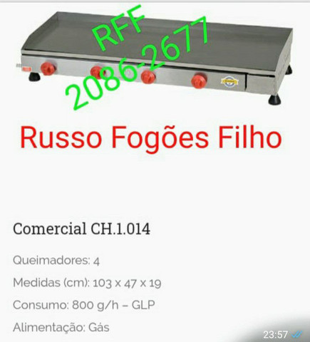 Chapeira a gás Marchesoni Profissional! - Foto 2