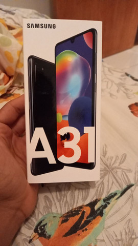 Vendo a31 128gb 4gb ram 10 dias de uso