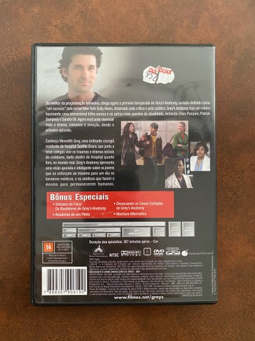 Dvd - Greys Anatomy - Original - Primeira Temporada - Foto 4